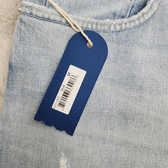 NEW Daily BlueAdriano Goldschmeid Hype Distressed Light Blue Ankle Jean in Dust - Picture 10 of 12